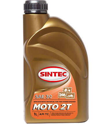SINTEC Moto 2T 1л красное масло моторное 324719