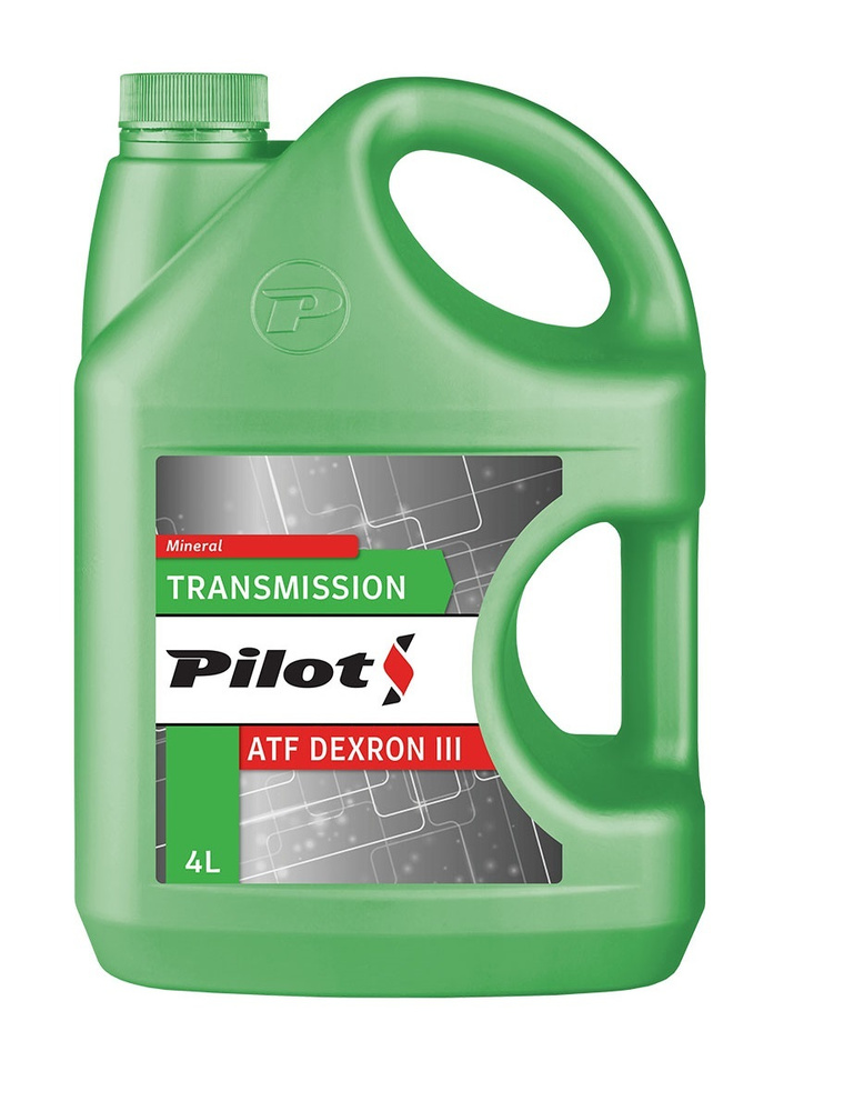 PILOTS ATF Dexron III 4л. минеральное трансмиссионное масло