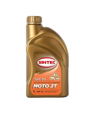 SINTEC Moto 2T 1л красное масло моторное 801950