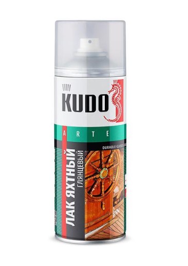 KUDO-9003 Лак яхтный универсальный алкидный 520 мл