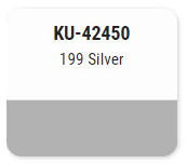 KUDO-42450 Эмаль автомобильная ремонтная металлик "Toyota 199 silver" 520мл