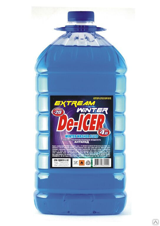 Стеклоомыватель 4л. -20 DE-ICER