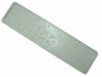 Рамка н/з с защелкой НАРА белая