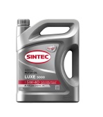 SINTEC LUXE 5000 5W40 SL/CF 5л полусинтетическое масло моторное 600292