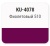 KUDO-4078 Эмаль автомобильная номерная"Фиолетовый 510" 520мл