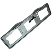 Рамка номерного знака с подсветкой(серая)капля (НАРА)