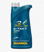 MANNOL 4-Takt AGRO TA10205 SAE30 SG/JASO MA/MA2 1л.масло д/4-хтактных двиг садовой техники 7203