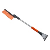 Щетка д/снега ЕРМАК с распушенной щетиной+скребок 78см