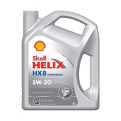 Shell Helix НХ8 5w30 SL 4л(синтетика)масло моторное