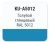 KUDO-A5012 Эмаль голубая 520мл акриловая универсальная высокоглянцевая RAL5012