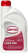 Антифриз -40 SINTEC LUXE G12+ 1кг красный 990550