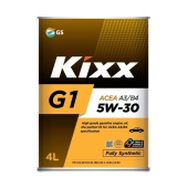 Kixx 5W30 G1 A3/B4 синтетическое масло моторное 4л.