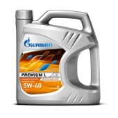 Gazpromneft Premium L 5w40 4л синтетическое масло моторное Gazpromneft Premium L 5w40 4л синтетическое масло моторное