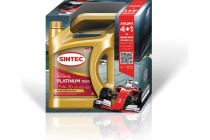 SINTEC PLATINUM 7000 5W30 A3/B4 Акция 4+1л в подарок