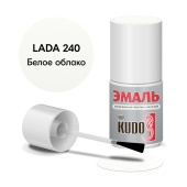 KUDO-70240 Эмаль авт.с кисточкой"Белое облако 240" ремонтная5мл