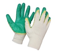 Перчатки с 2-м латексным покрытием 10шт/уп Перчатки с 2-м латексным покрытием 10шт/уп