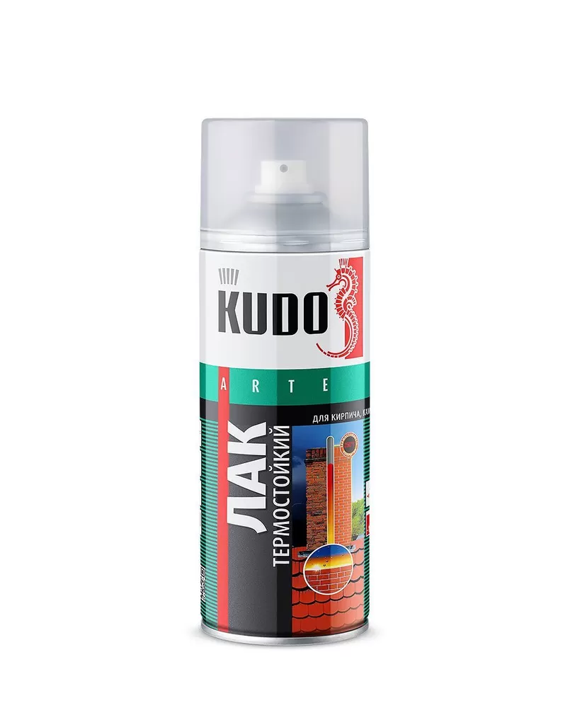 KUDO-9006 Лак термостойкий 520мл