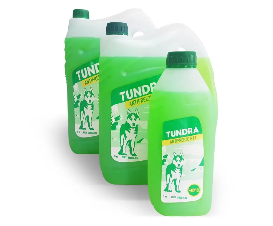 Антифриз -40 TUNDRA зеленый 10кг