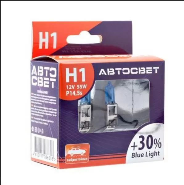 Лампа АВТОСВЕТ Н1 12v 55w P14.5s 32120